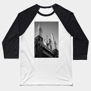 Salt Lake Temple Grounds Study 21 Baseball T-Shirt